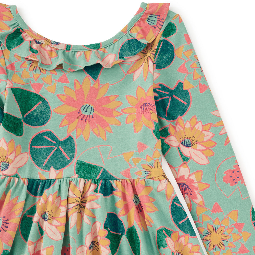 Ruffle Collar Ballet Dress