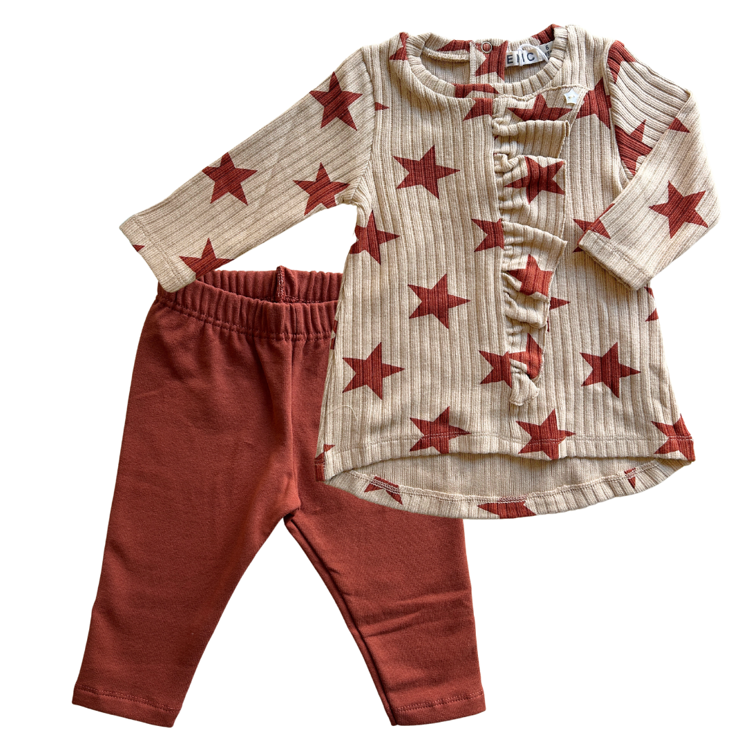 Stars Children's Tunic and Leggings Set