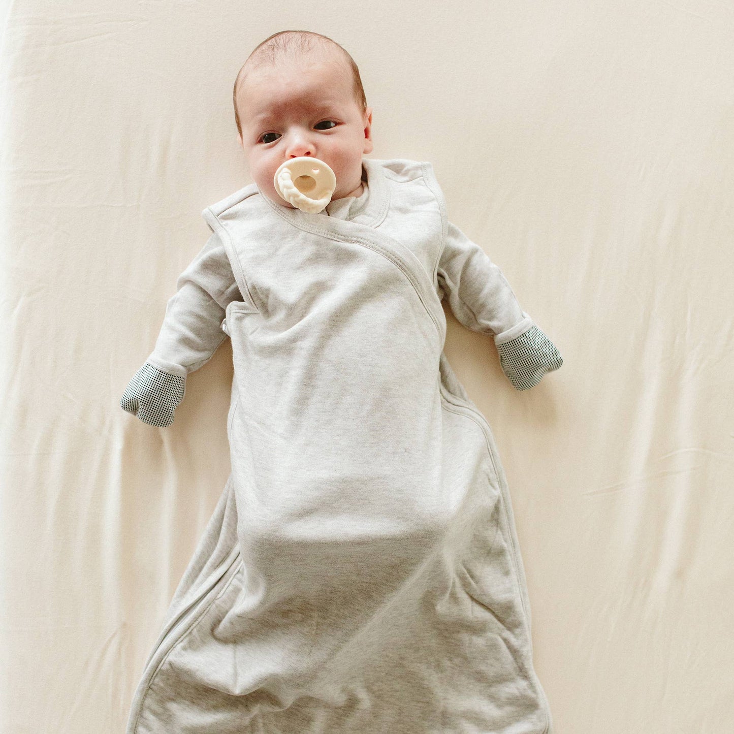 Viscose Bamboo + Organic Cotton Slumber Sleepbag- Storm Gray