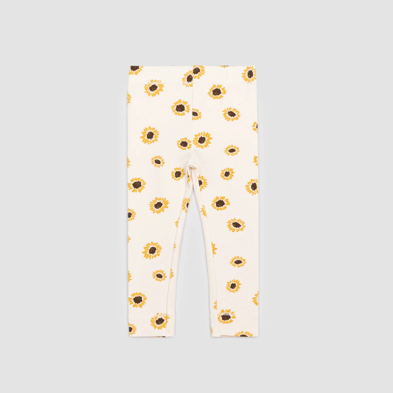 Sunflower Print on Terry Leggings