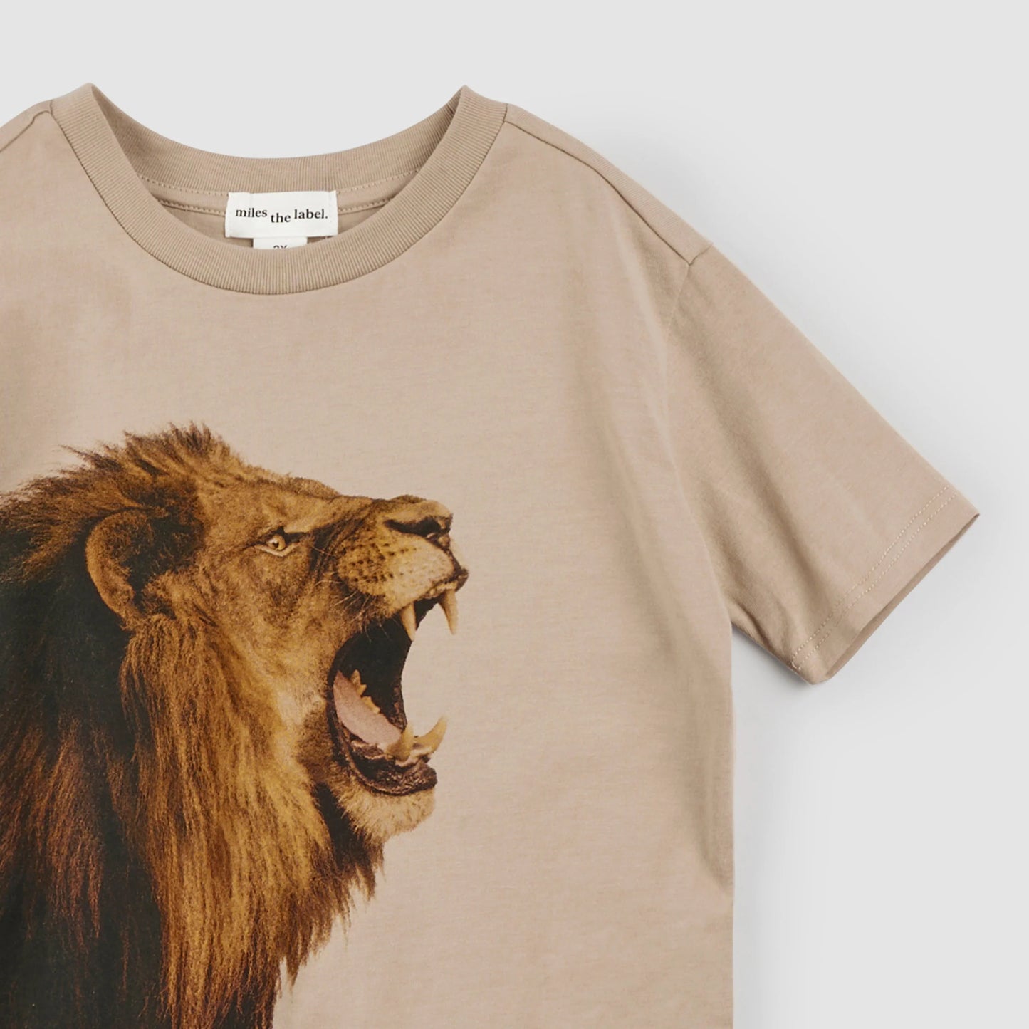 Roaring Lion Photoreal Taupe T-Shirt
