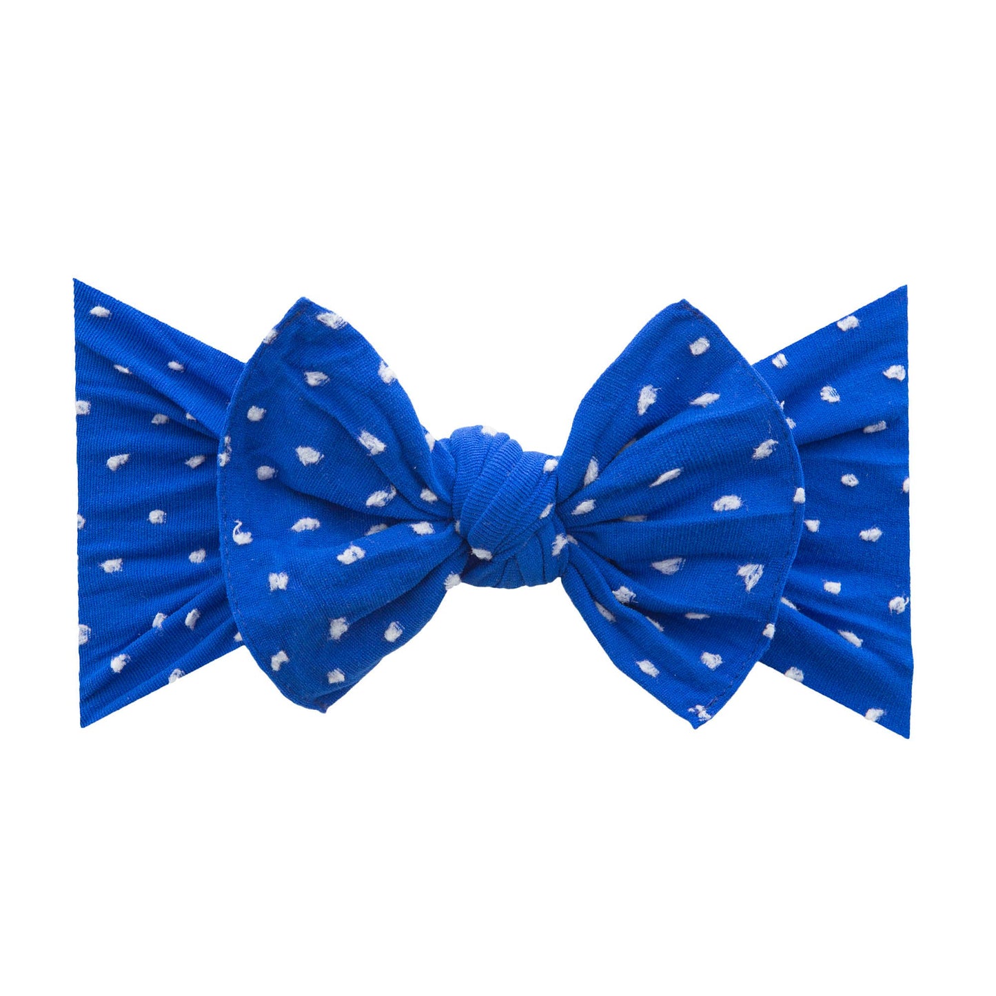 Baby Bling® Shabby Dot Knot soft nylon headband