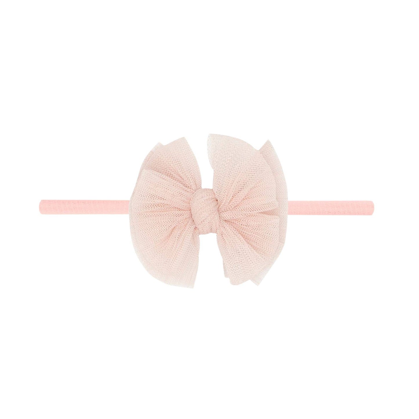 Baby Bling® Tulle Baby FAB® Skinny soft tulle bow headband