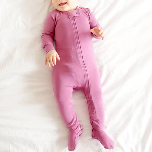 Modal Purple Baby Footie