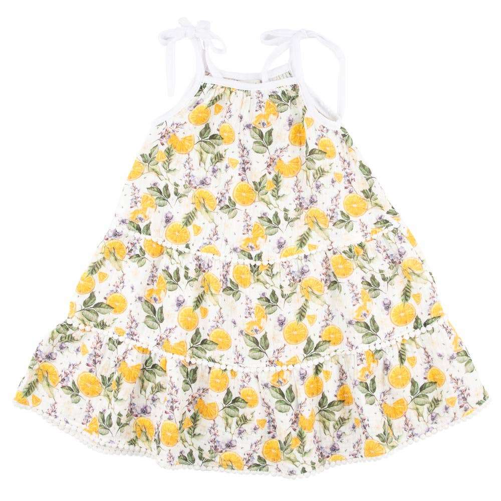 SS23 - Enora Children's Dress Lemon Drop