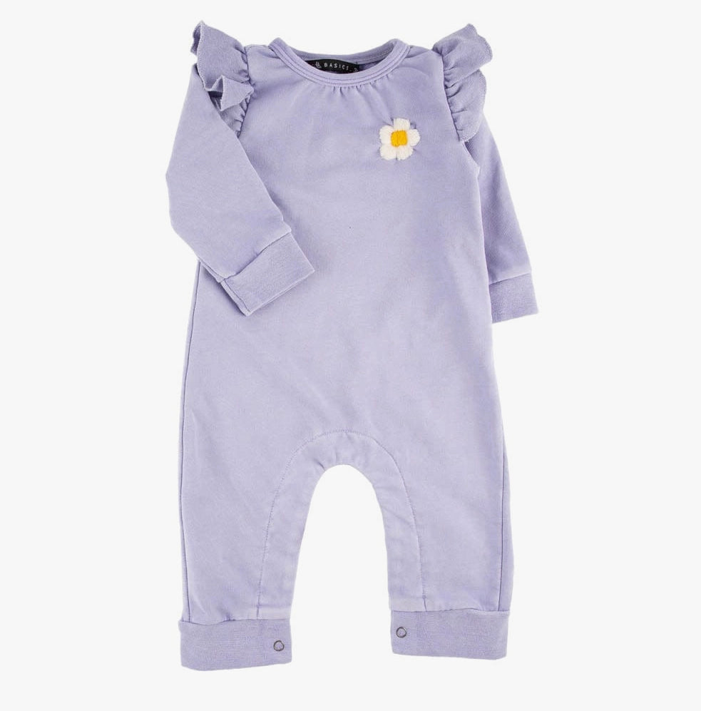 Haley Baby Romper Purple Haze