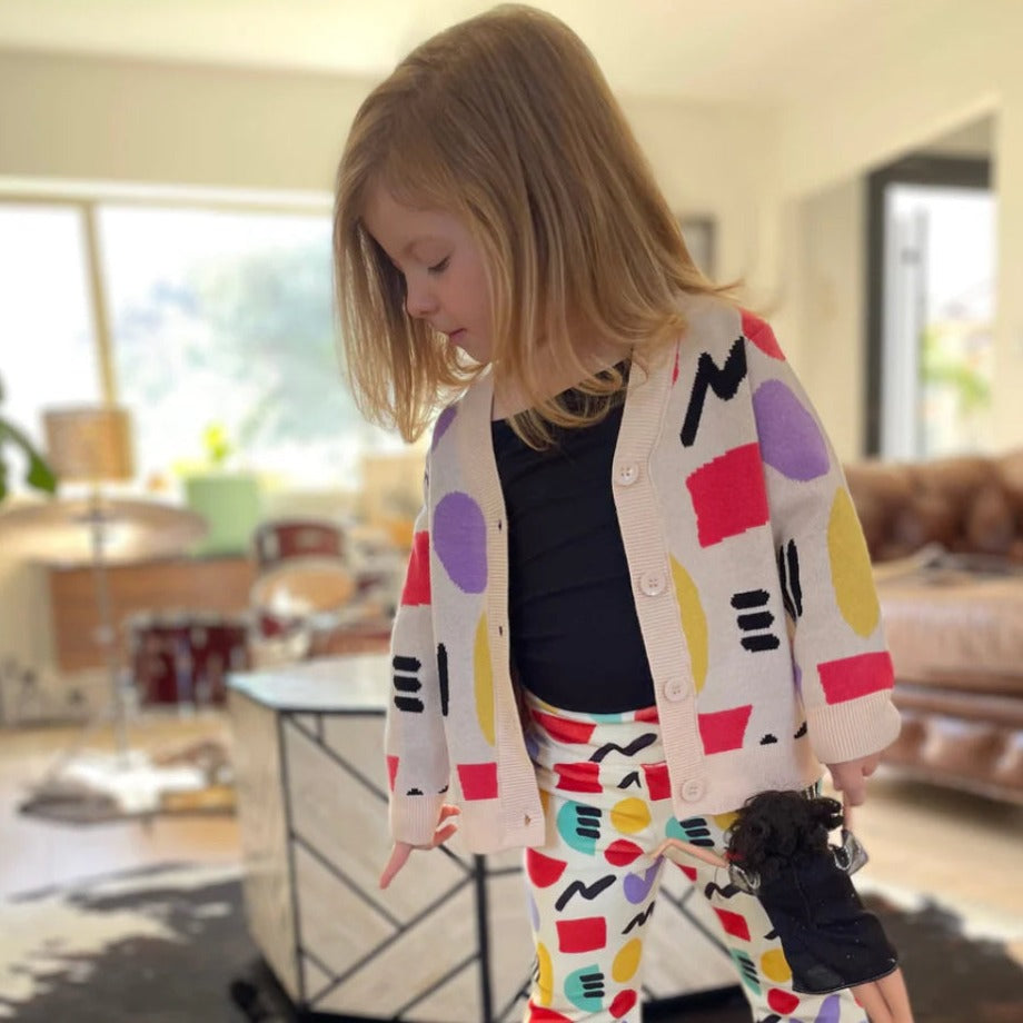 Abstract Cardigan
