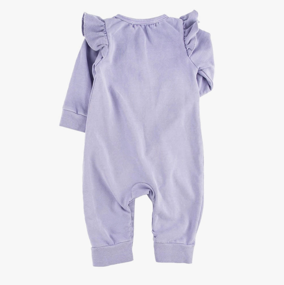 Haley Baby Romper Purple Haze