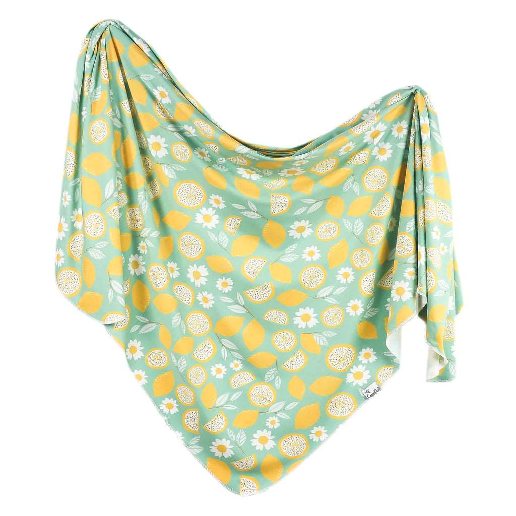 Lemon Baby Swaddle Blanket