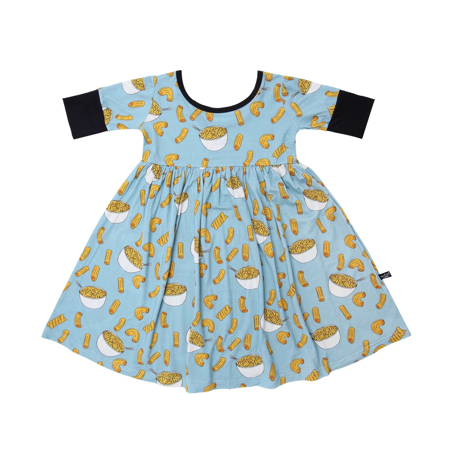 Mac and Cheese Bamboo Twirl Dress
