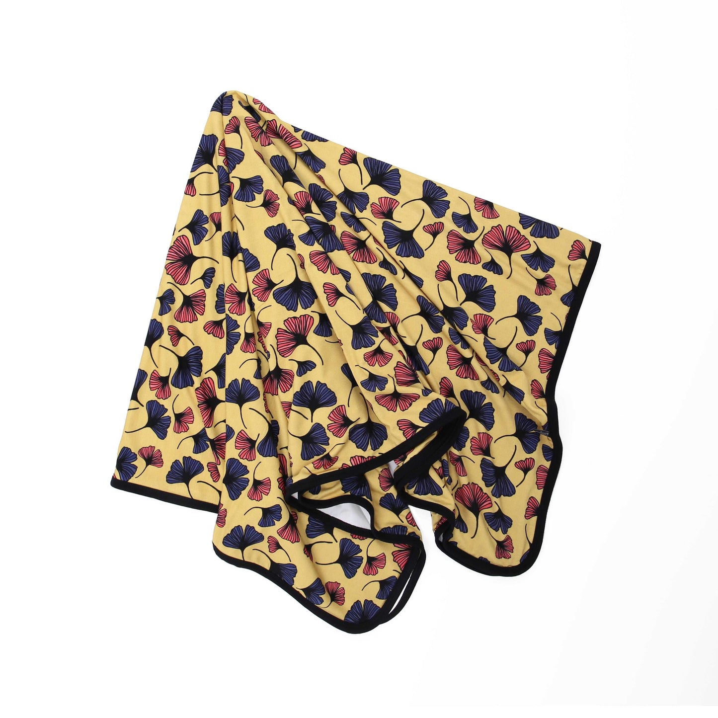 Pop Art Ginkgo Bamboo Everywhere Blanket