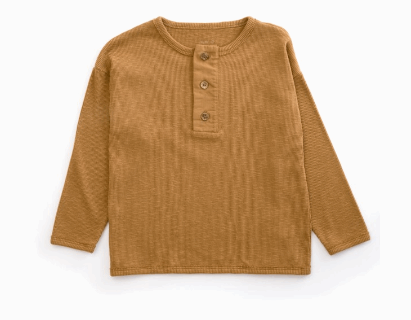 RIb Knit Henley