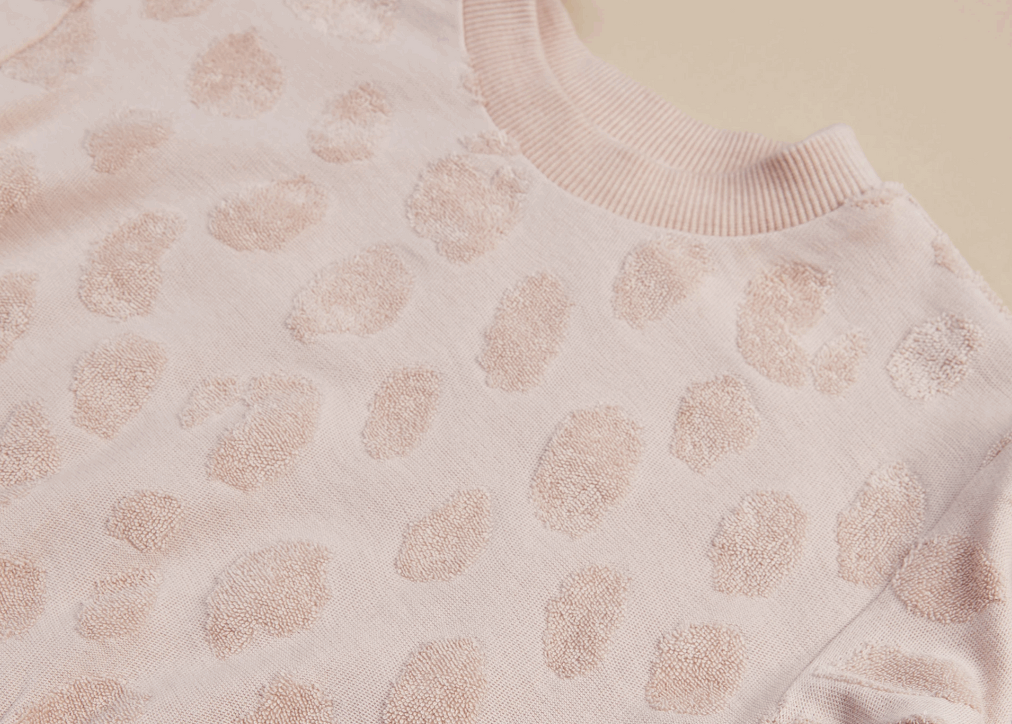a closeup of the fabric texture