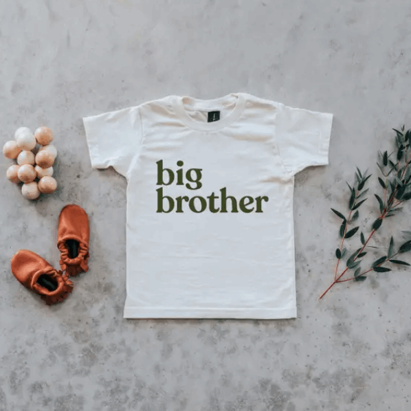 Big Brother Organic Kids Tee • Colored Ink