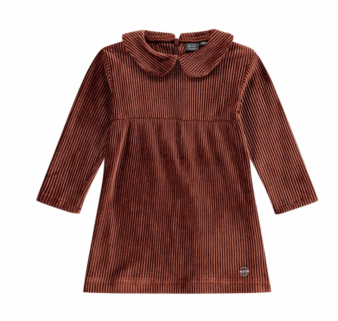 Metallic Corduroy Dress