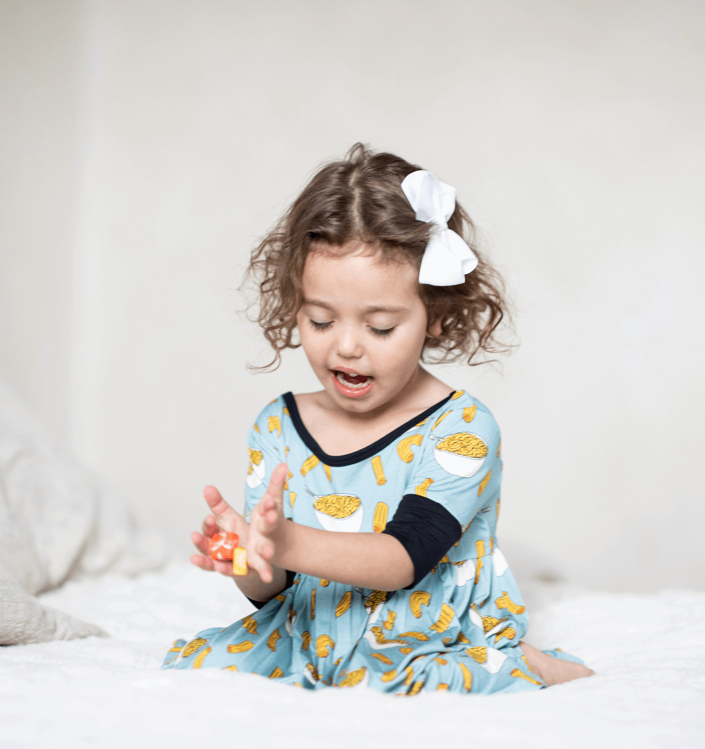 Mac and Cheese Bamboo Twirl Dress