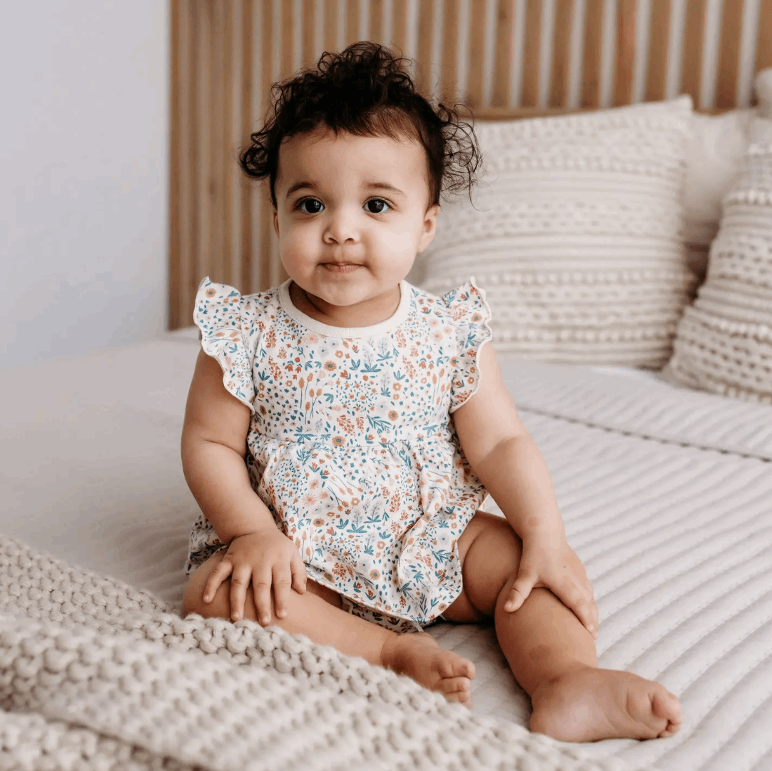 PNW Baby Tunic/Bloomer Set- Mountain Meadow