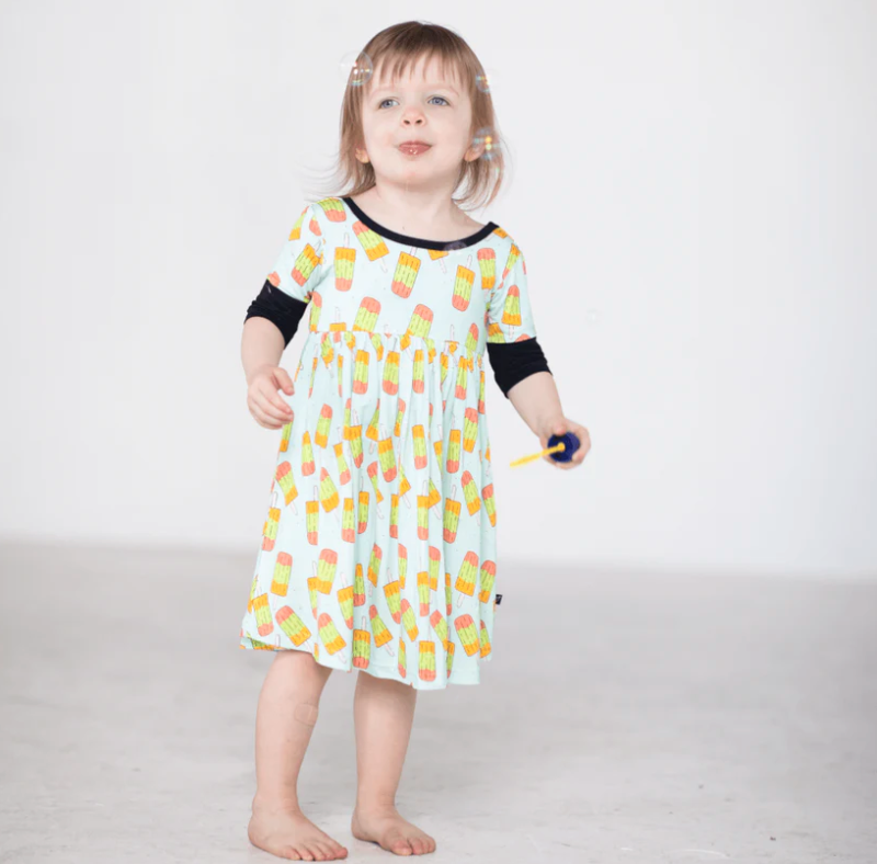 Popsicles Bamboo Children's Twirl Dress