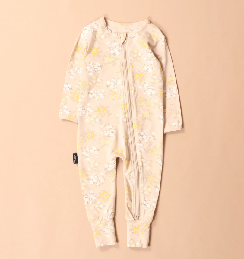 Floral Garden Zip Romper