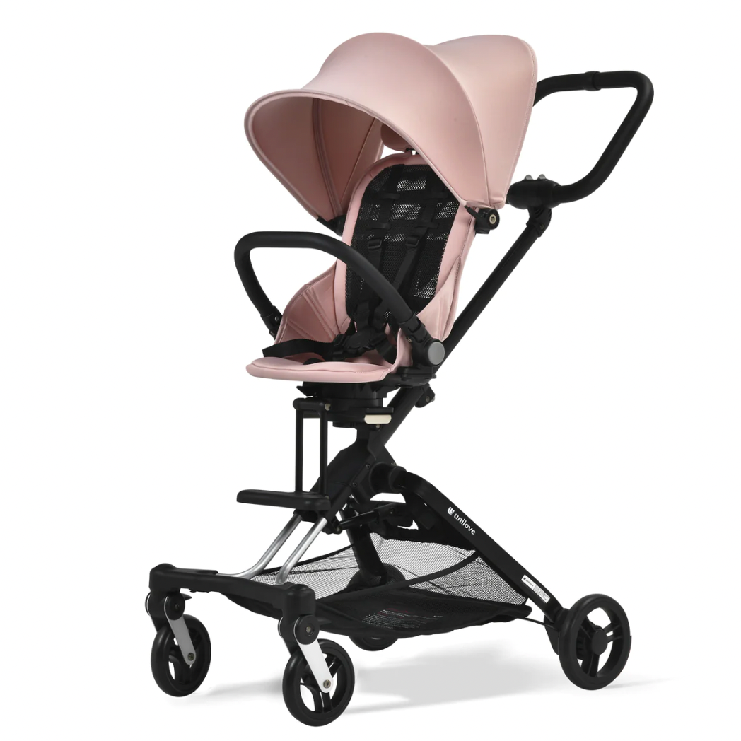 On The Go 3-in-1 Frame Stroller with Reversible Toddler Seat