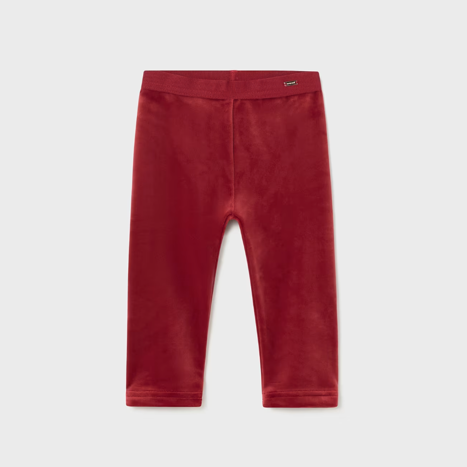 Red Velvet Baby Leggings