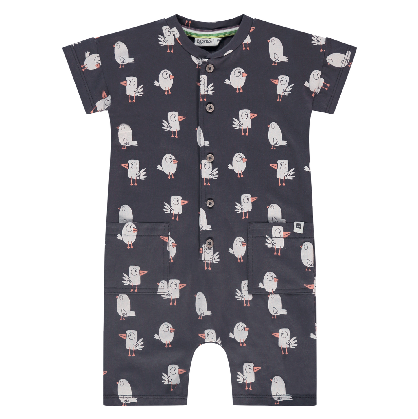 Silly Birds Baby Romper