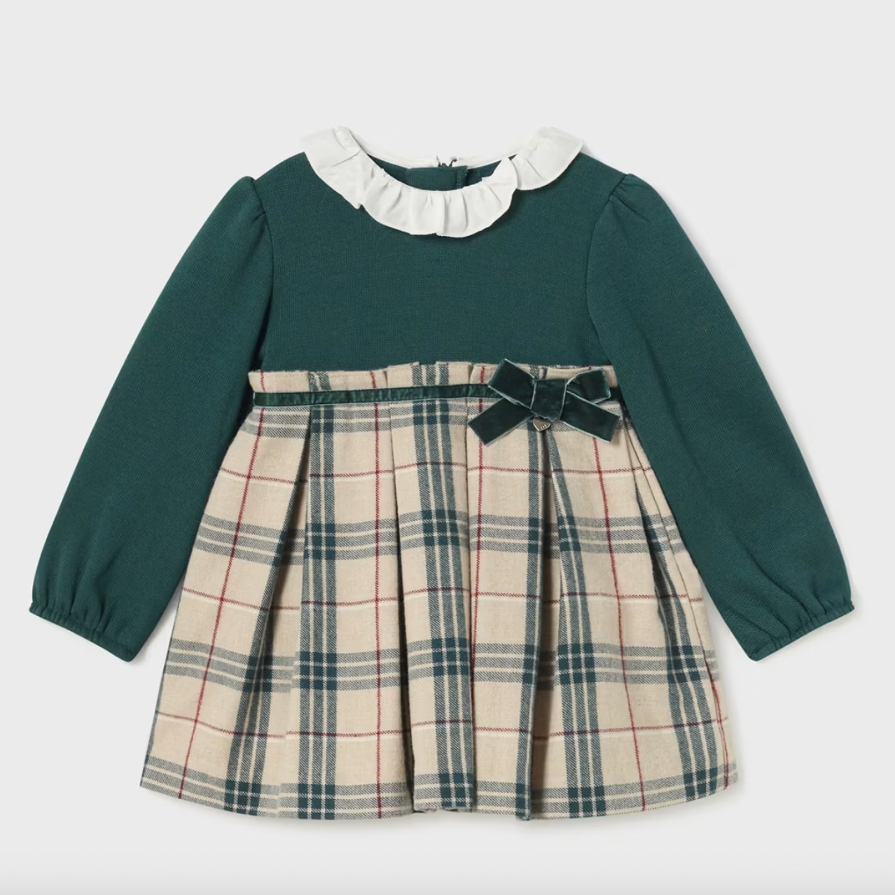 Plaid Baby Holiday Dress