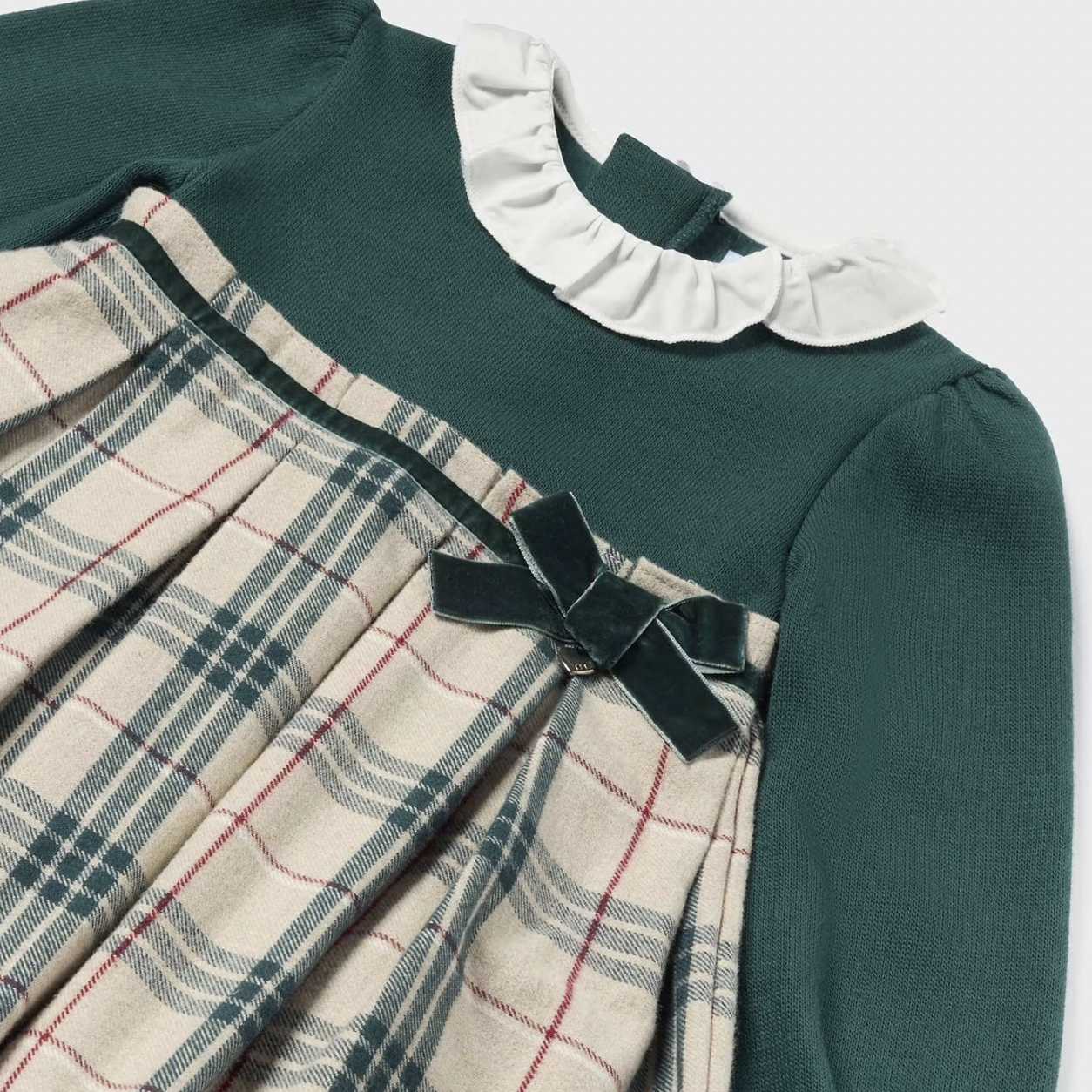 Plaid Baby Holiday Dress