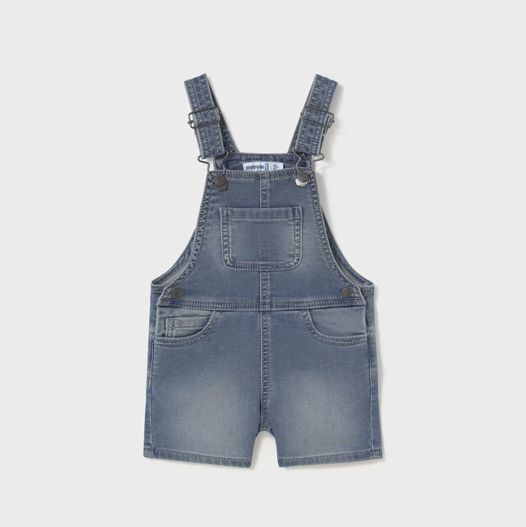 Soft Denim Overalls