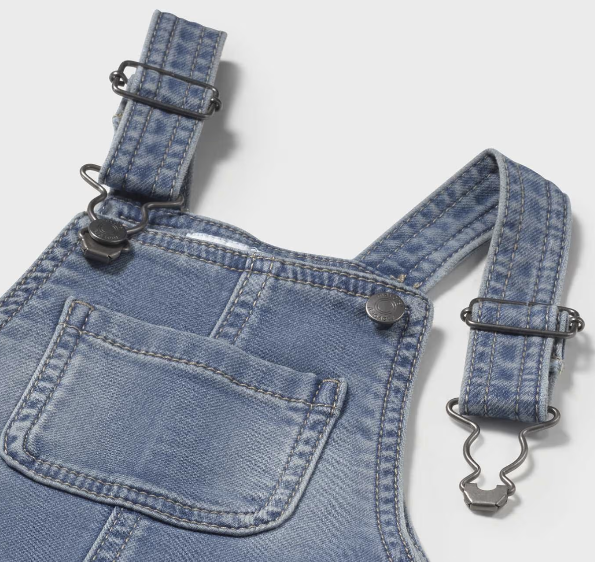 Soft Denim Overalls