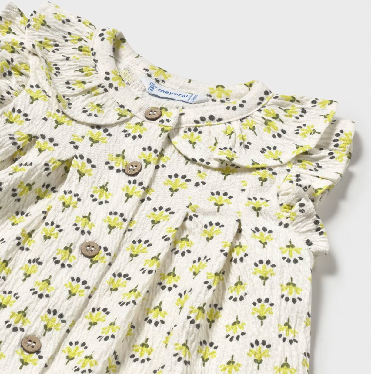 Pistachio Printed Floral Top