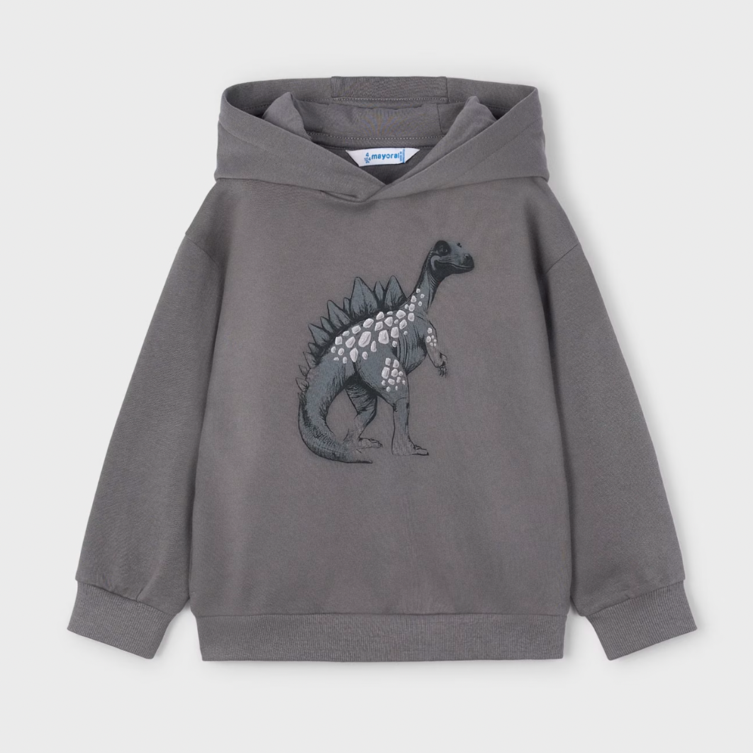 Embossed Dinosaur Children's Hoodie