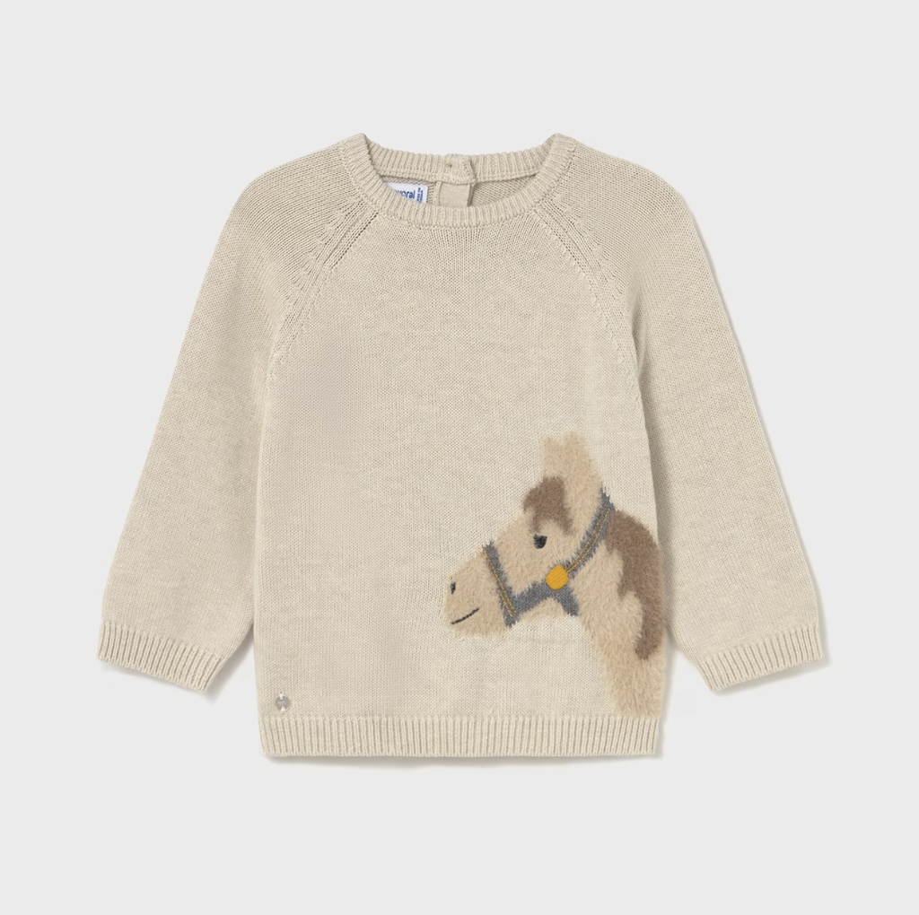 Horse Baby Sweater
