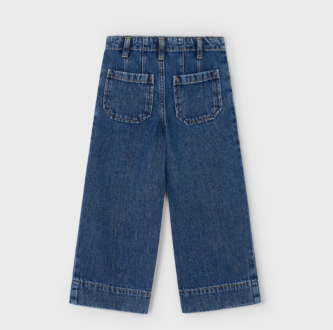 Wide Leg Children's Jeans - Dark Denim