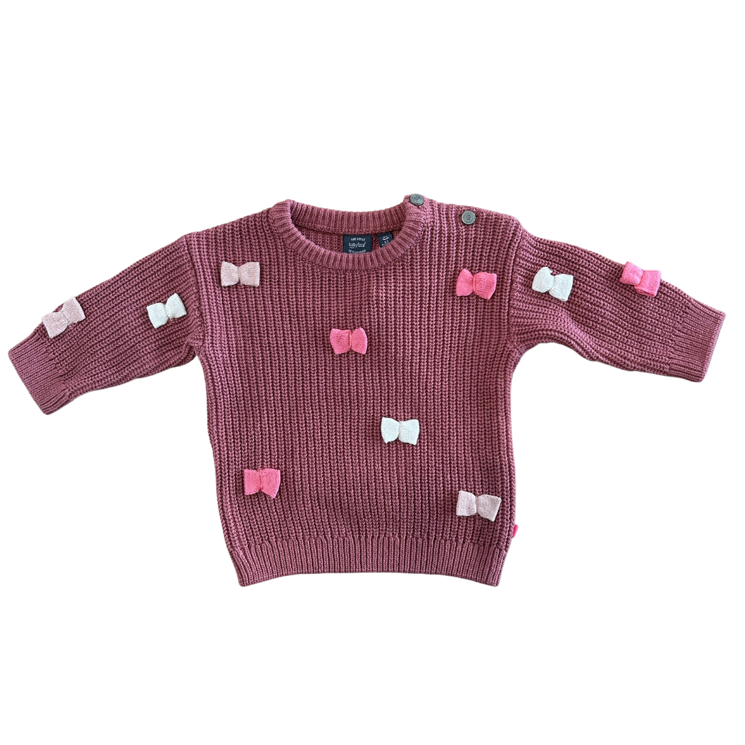 Baby Bow Knit Sweater
