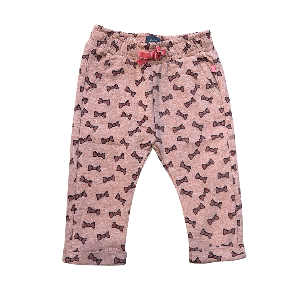 Blush Bow Baby Pants