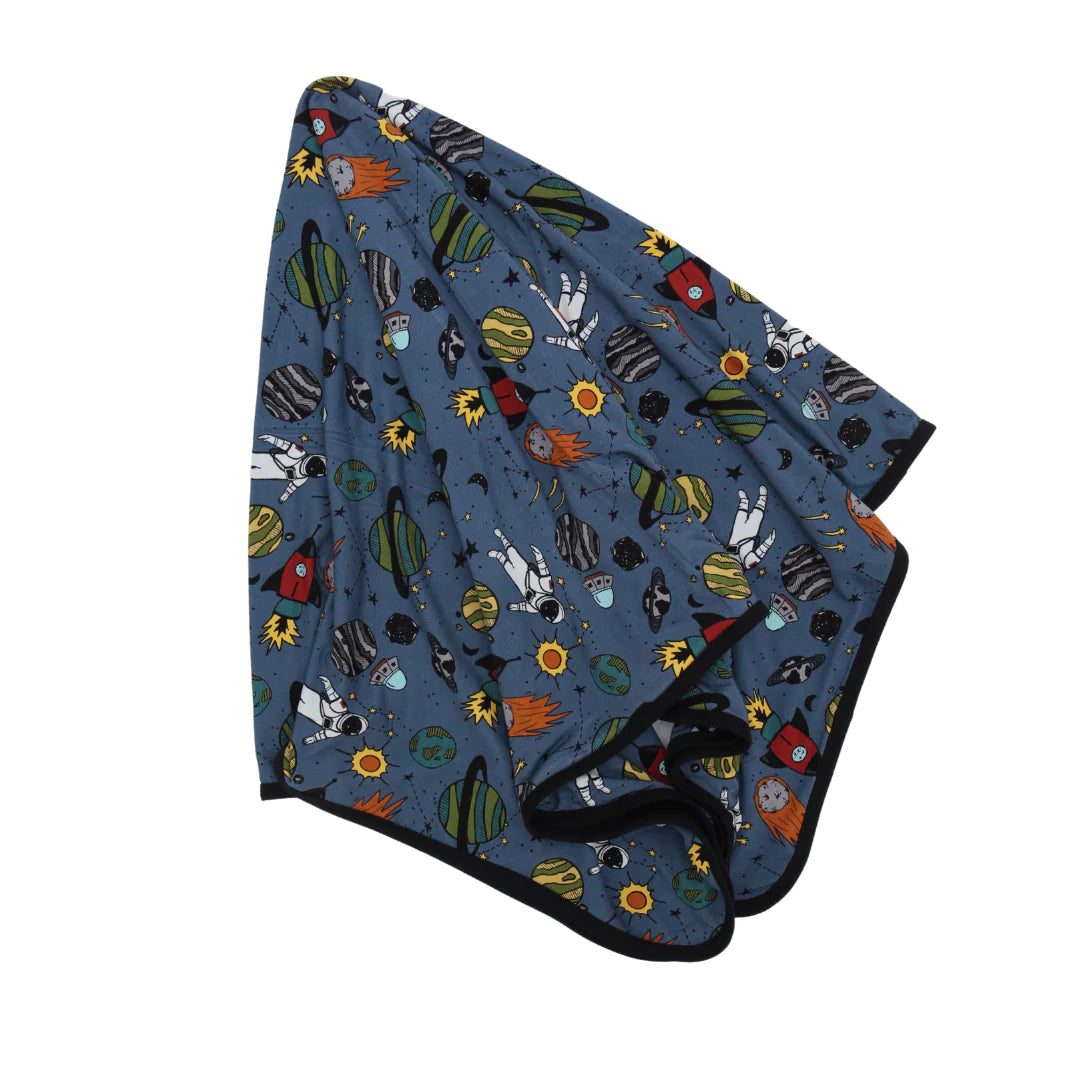 Stormy Space Doodle Bamboo Everywhere Blanket