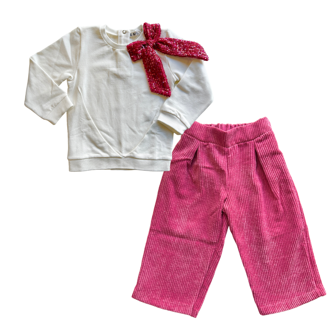 Sparkle Bow Children's Sweatshirt