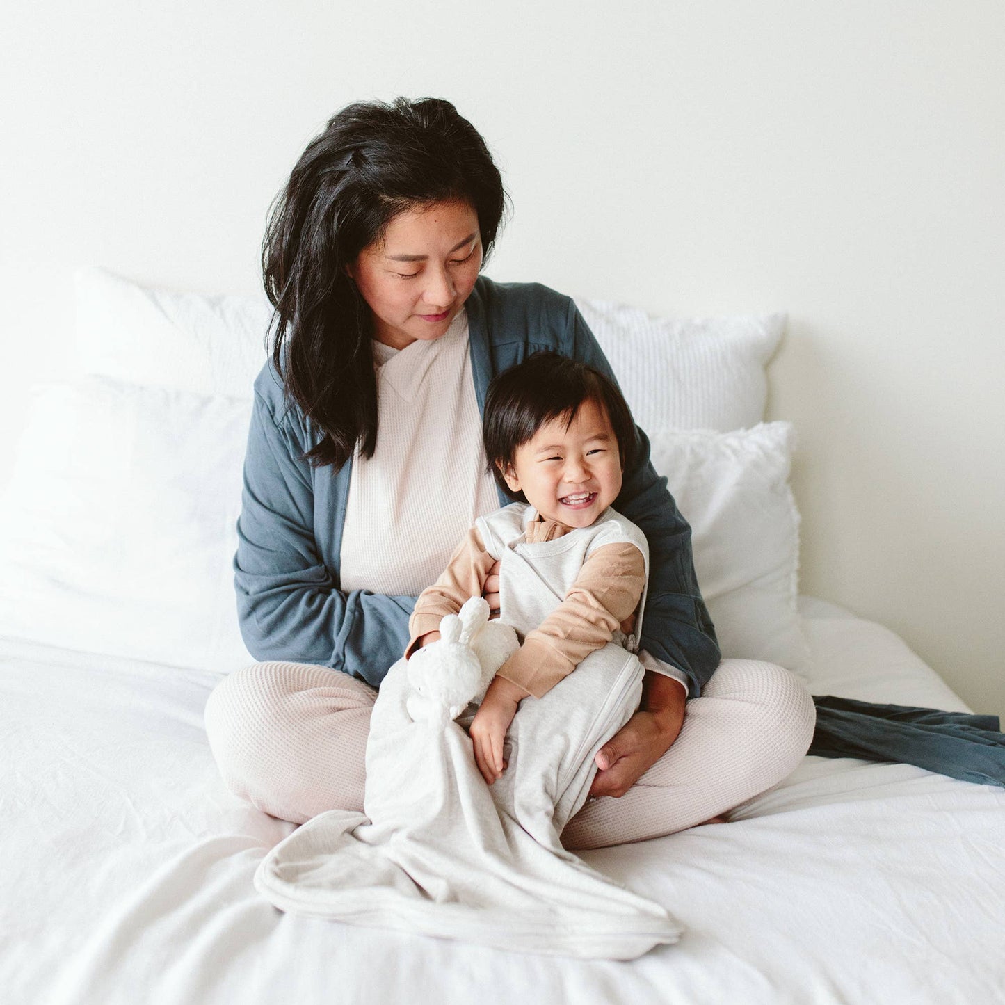 Viscose Bamboo + Organic Cotton Slumber Sleepbag- Storm Gray