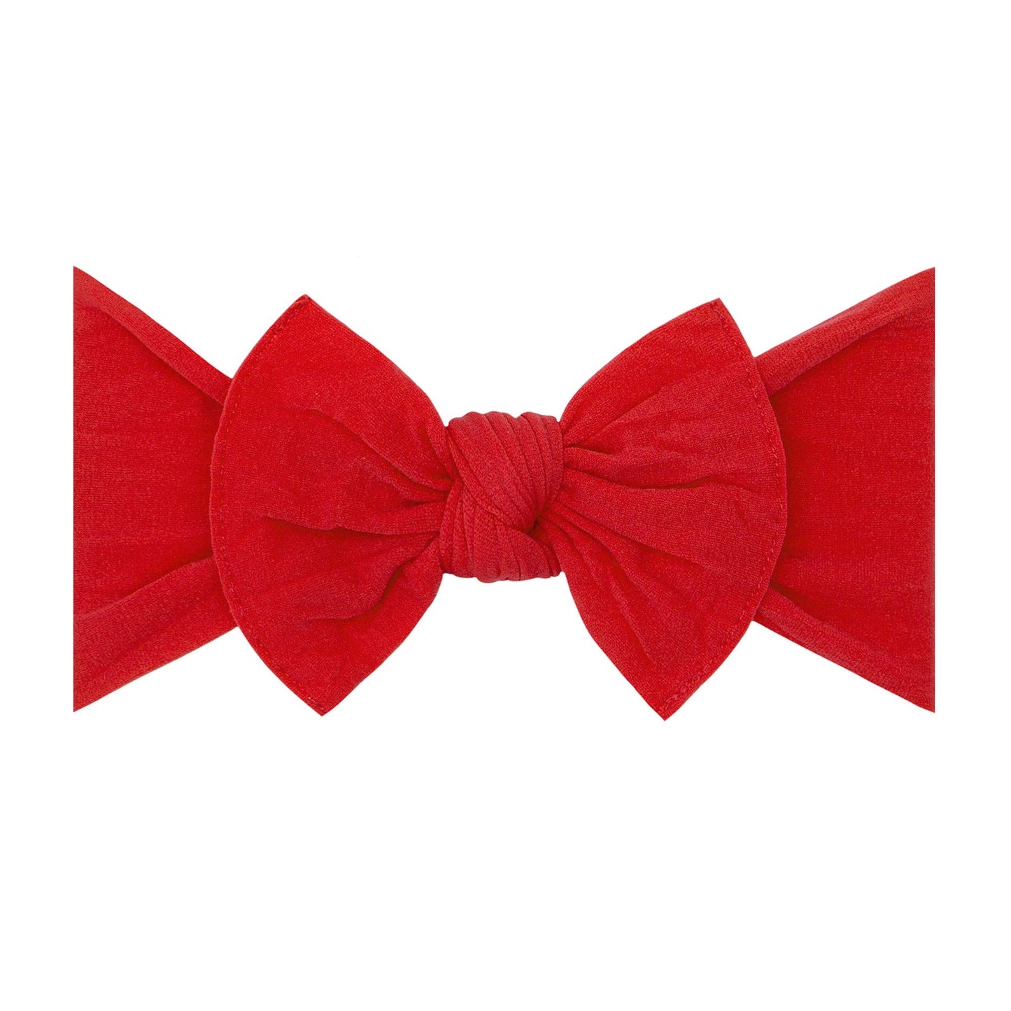 Baby Bling Bows Headband KNOT: cherry