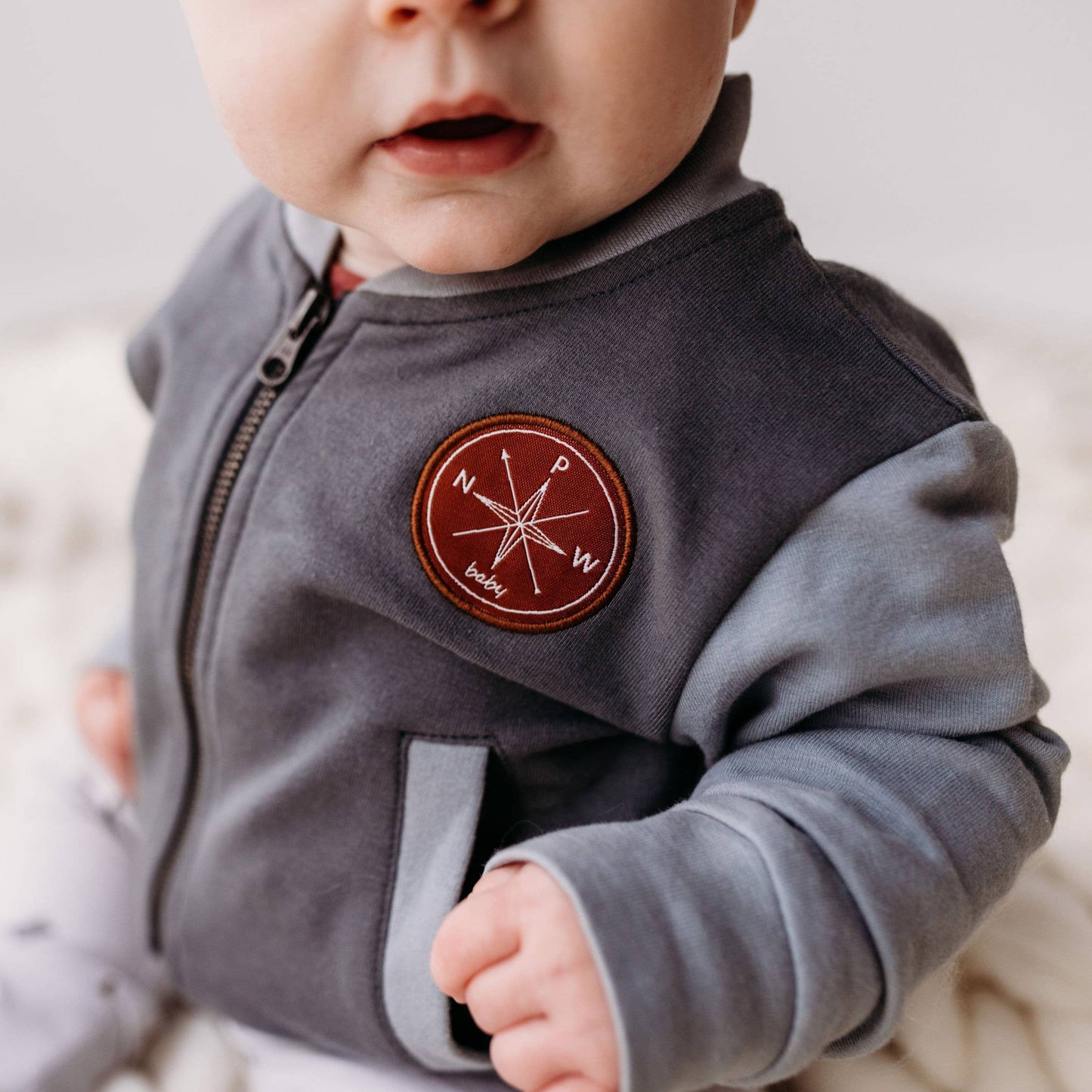 PNW Baby Varsity Sweatshirt- Stillwater