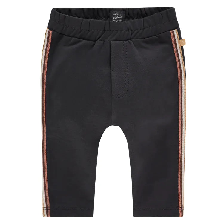 Blue Trimmed Baby Sweatpants