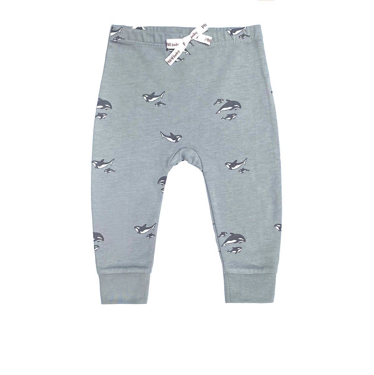 PNW Baby Pant- Orcas