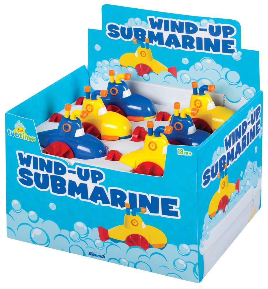 Wind Up Submarine Bath Toy