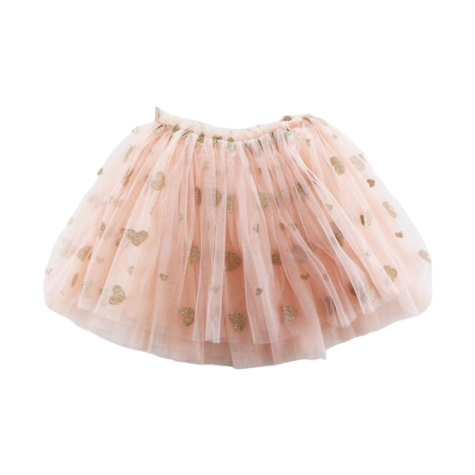 Glitter Heart Children's Tutu Skirt