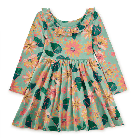Ruffle Collar Ballet Dress
