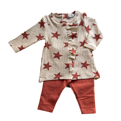 Stars Children's Tunic and Leggings Set