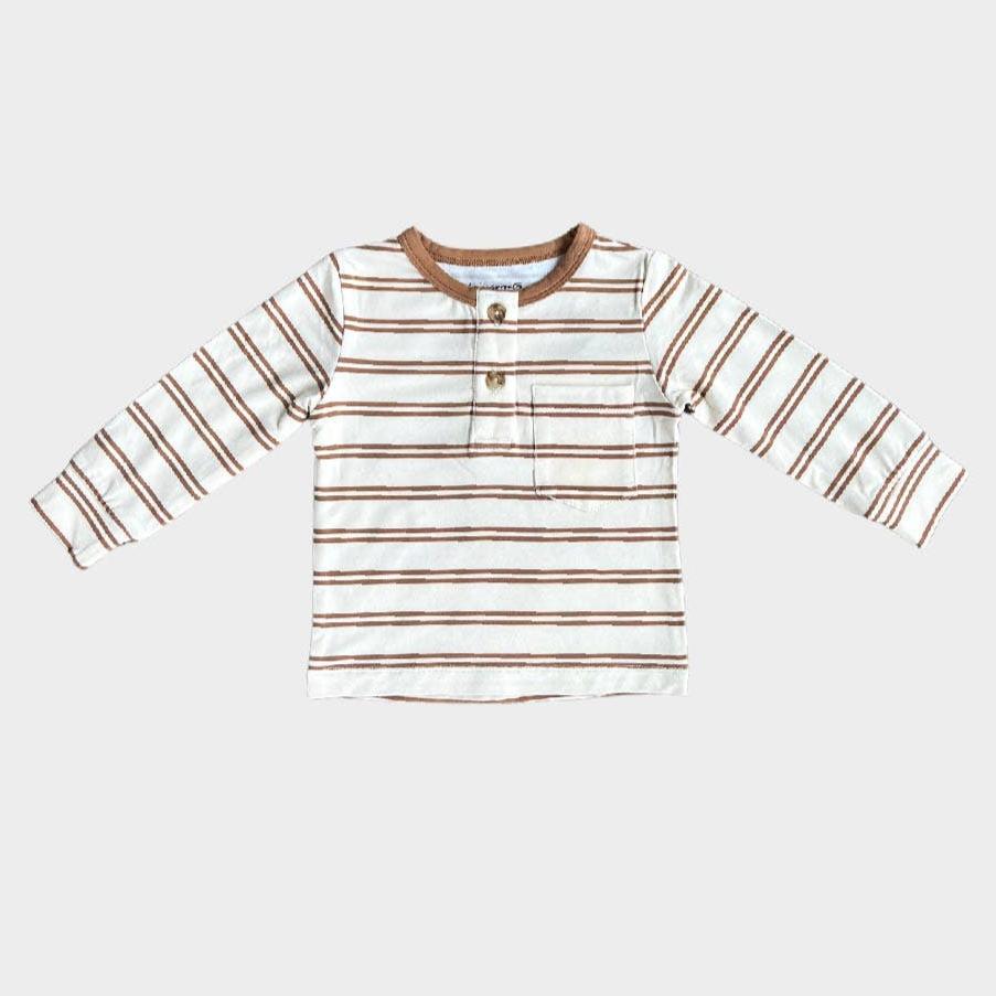 Babysprouts Long Sleeve Henley Shirt