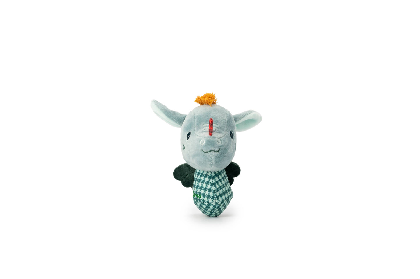 Joe the Dragon | Mini Plush Rattle