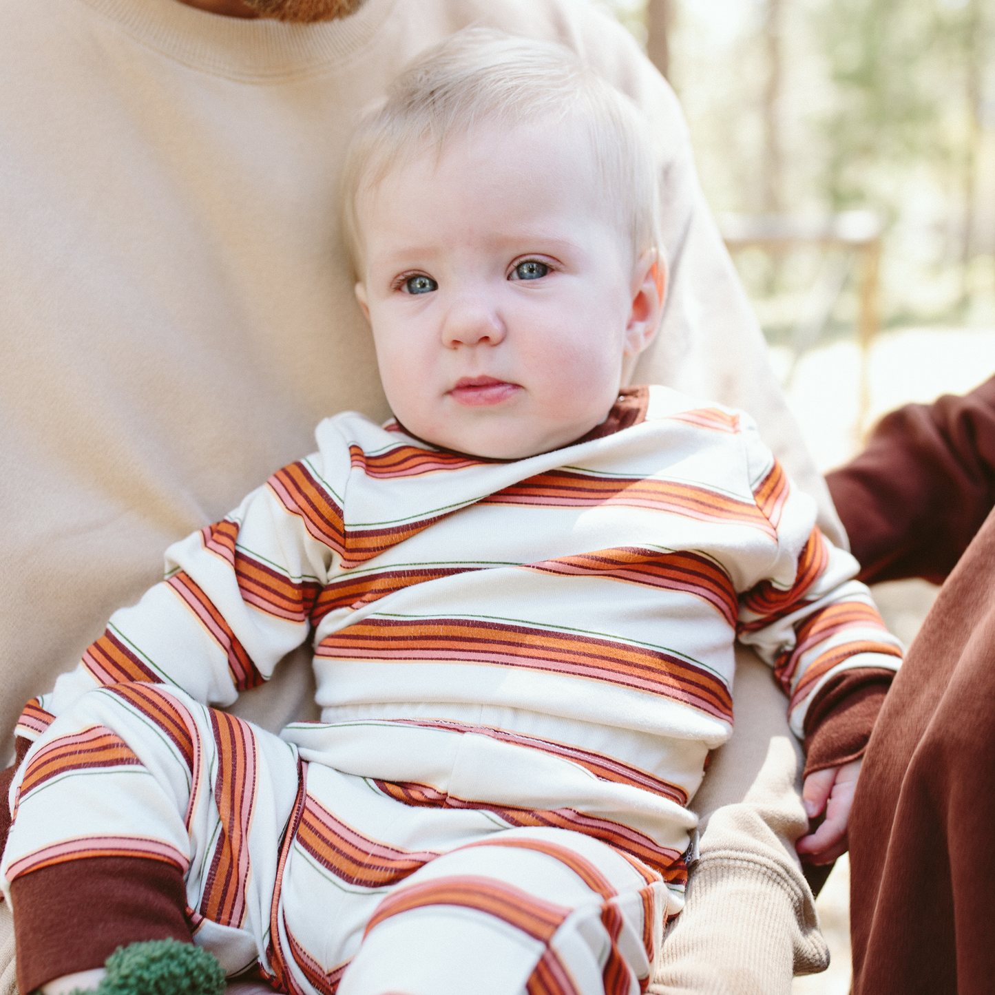 Viscose + Organic Cotton Baby L/S Bodysuit - Trail Mix